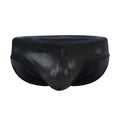 Faux Leather Sequin Skinny Swim Briefs