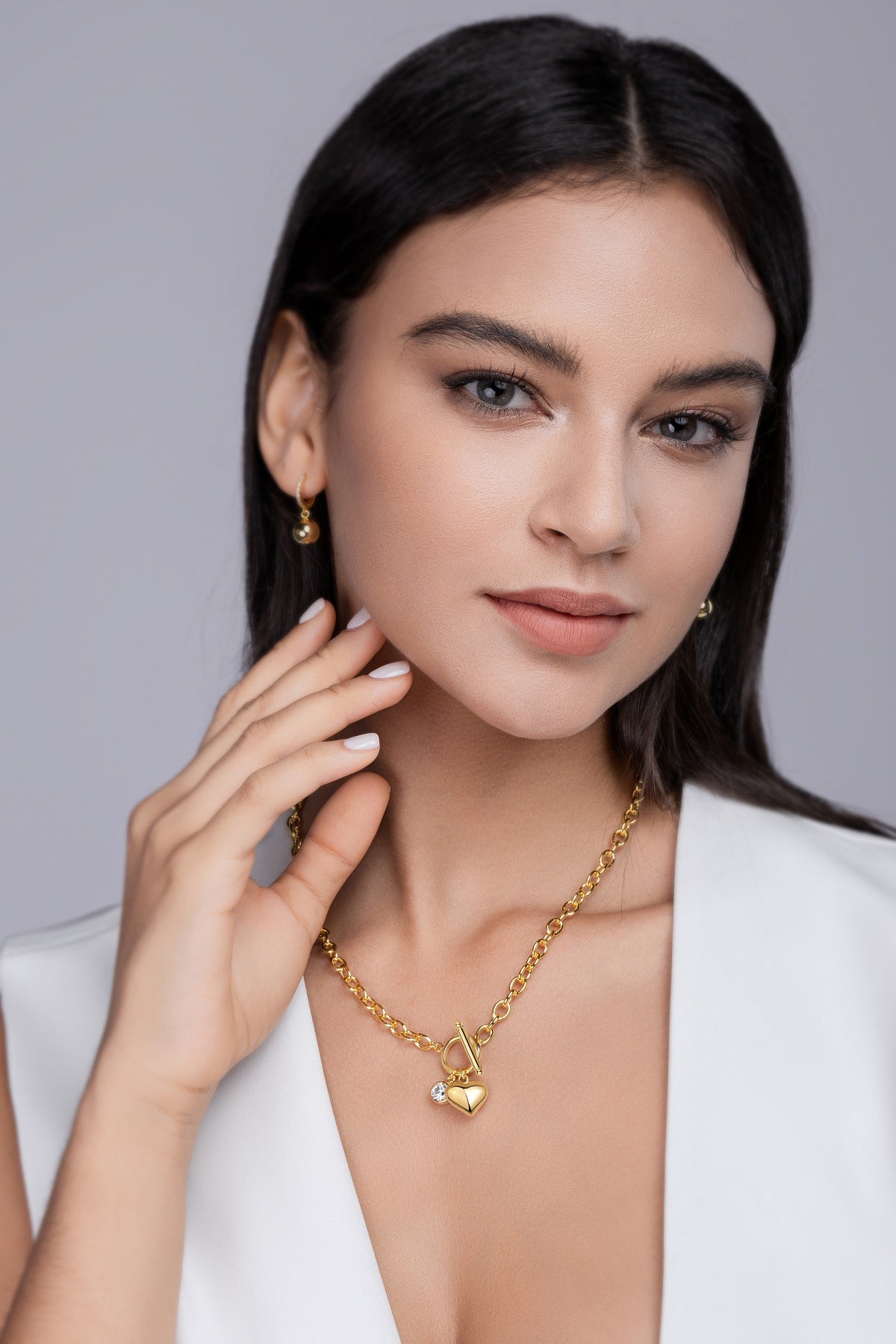 Meteor Wish Moissanite Necklace – 1 Carat S925 Silver Gold Plated | Diamond Sadaf