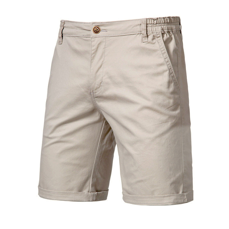 Summer Cotton Casual Solid Color Sports Shorts
