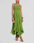 Ruched, Slim-fit  Maxi Dress
