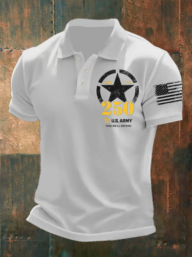 Golf 3D Printed Casual Culture POLO Shirt
