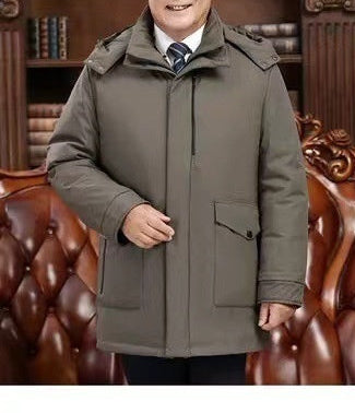Men's Detachable Liner Mid-length Coat