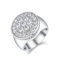 Crown of Kings Moissanite Men’s Ring – S925 Platinum Plated | Diamond Sadaf