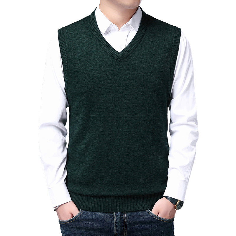 Men's Sleeveless Sweater Vest Casual