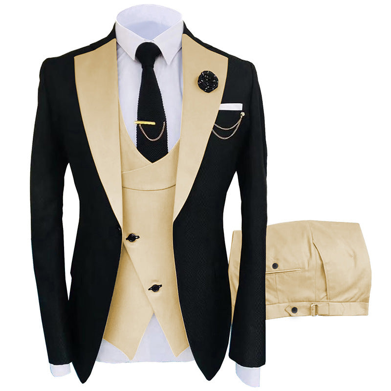 Men's Suit Vest Pants Suit