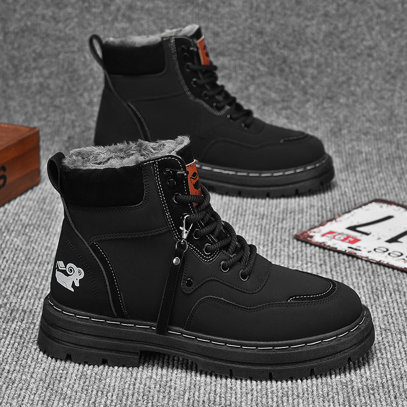 Men's  British Style High-top Martin Boots