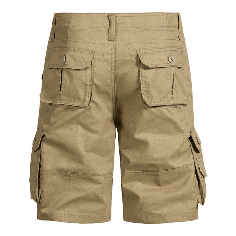 Loose Leisure Workwear Fifth Pants
