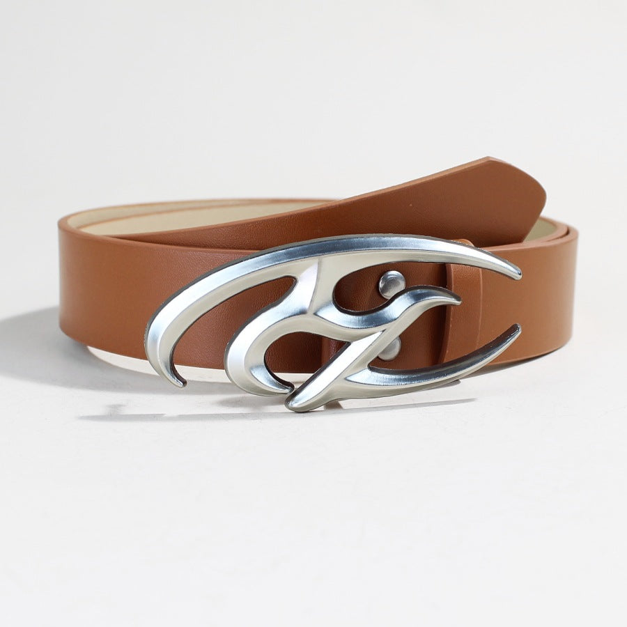 Retro R Word Belt Loop Trendy Cool Personality Simple