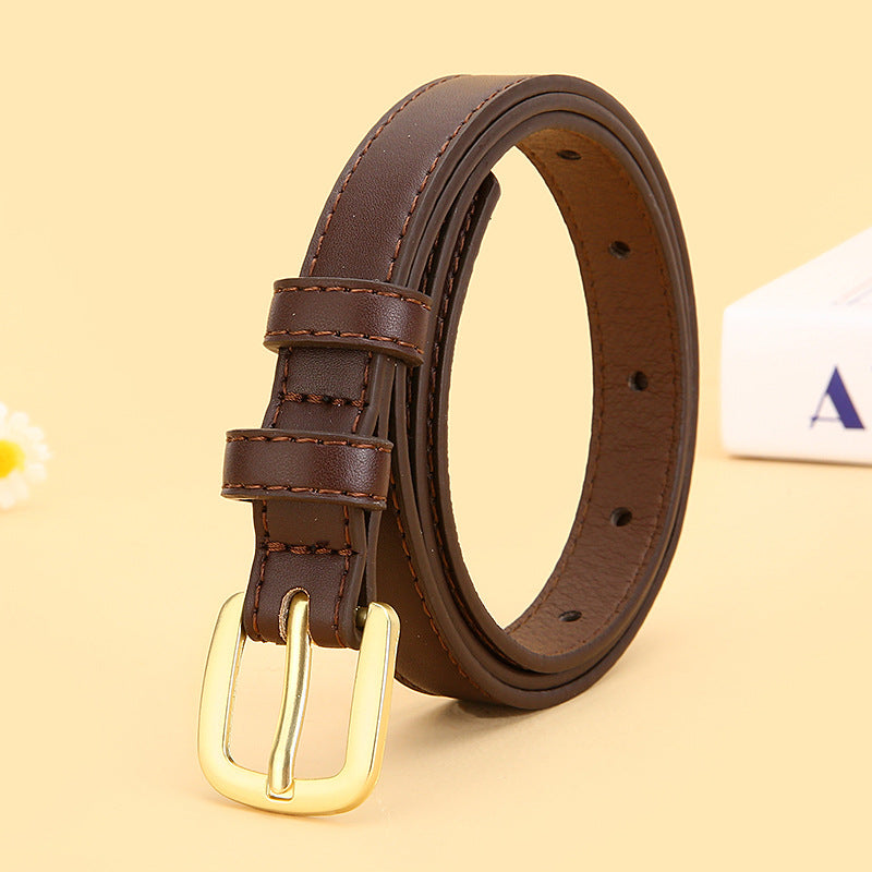 Jeans Short Skirt Belt