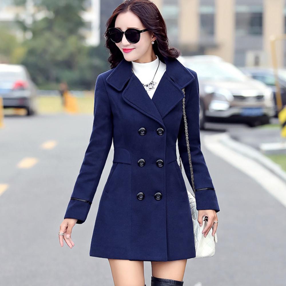 Jacket Silhouette Autumn And Winter Wool Coat