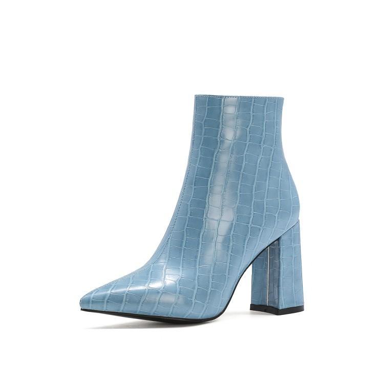 Thick High-heeled Martin Boots