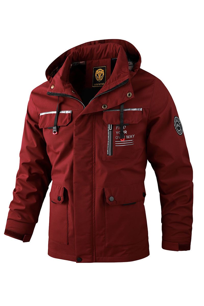 Waterproof casual winter jacket