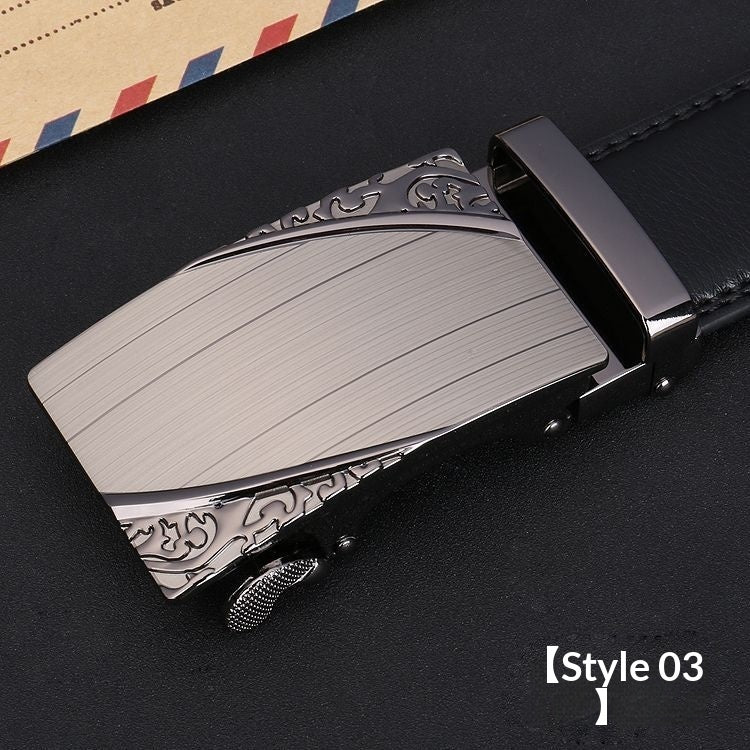 Mens Stylish Versatile And Trendy Business Leather Belt