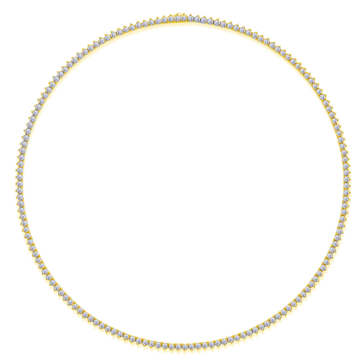 Solitude - A Luxurious And Fashionable Light Luxury Jewelry Necklace Pendant Set With Top-quality Moissanite, S925 Silver-plated Platinum