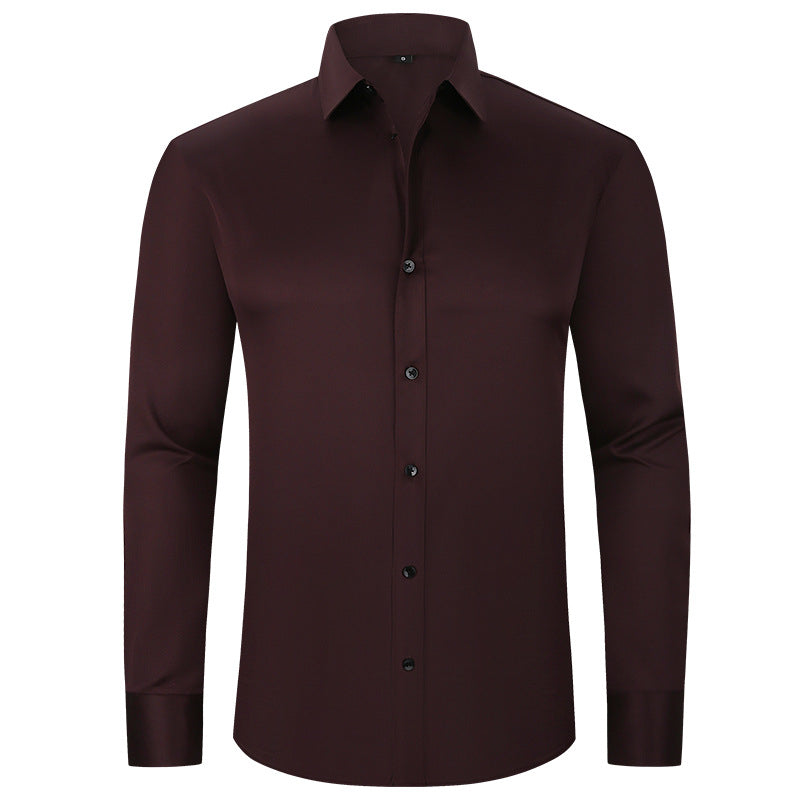 Elastic Shirt Men's Long Sleeves