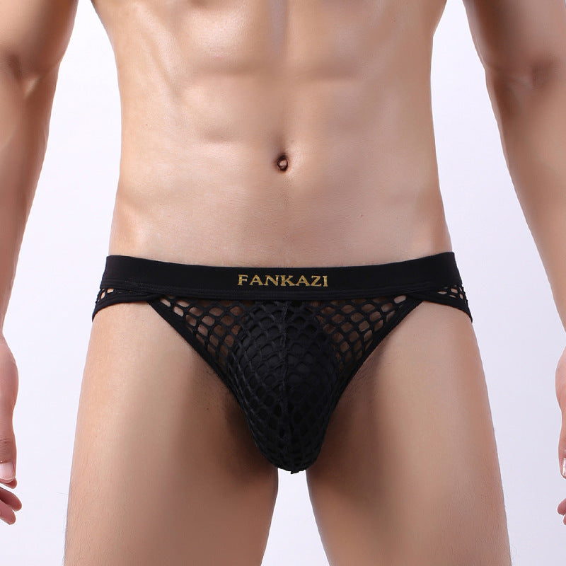 Sorry Pajama Shorts Fishnet Shorts U-convex Briefs