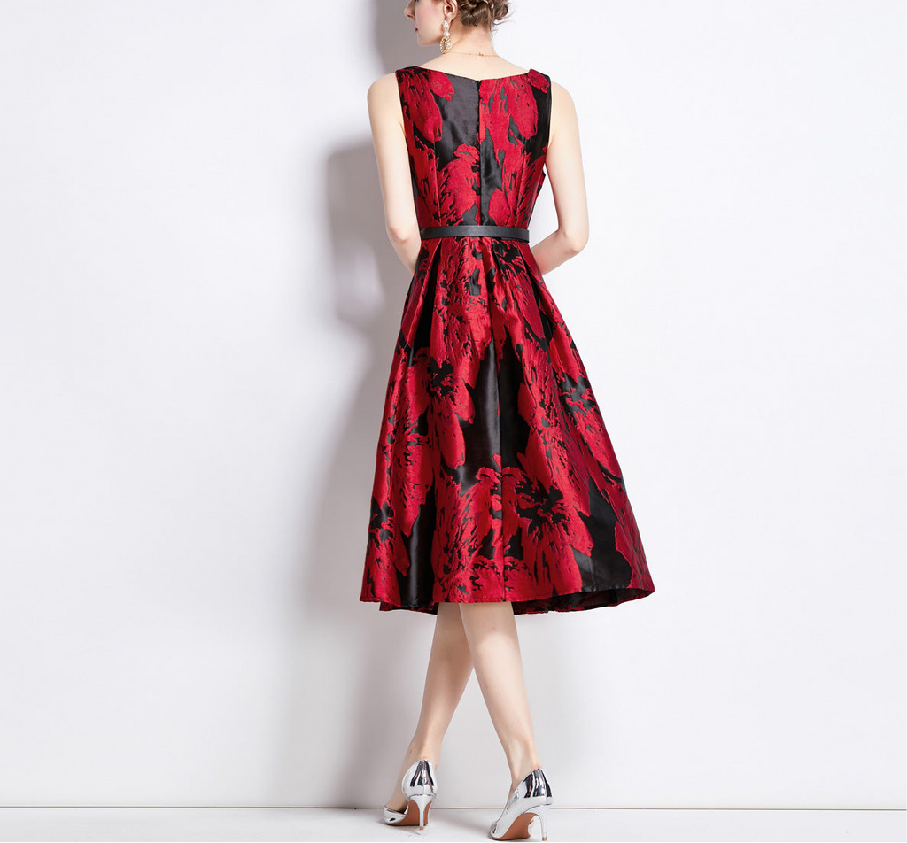 Three-dimensional Jacquard Dress Women