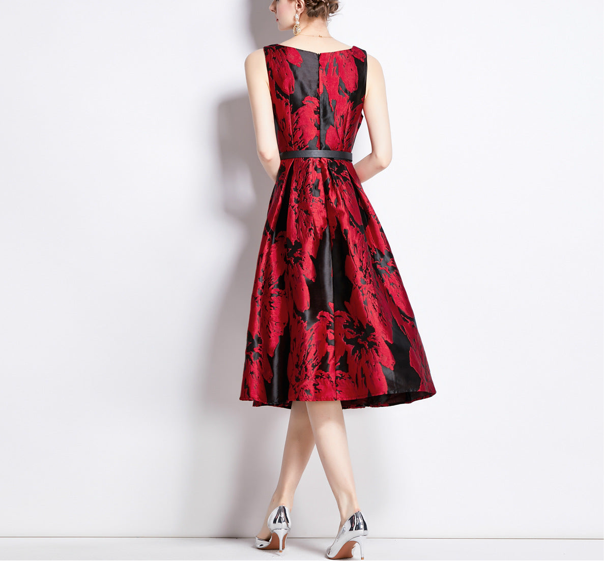 Three-dimensional Jacquard Dress Women