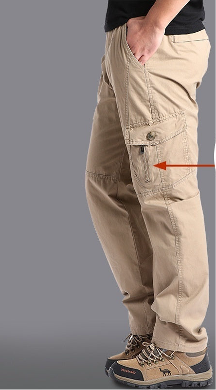 Loose Straight Casual Men's Summer Overalls