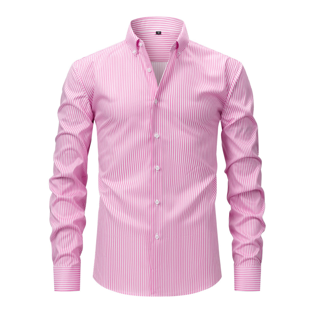 Four-sided Stretch Digital Printing Striped Long Sleeve