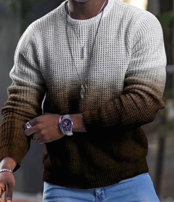 3D Pullover Casual Tops Long Sleeve T-Shirts