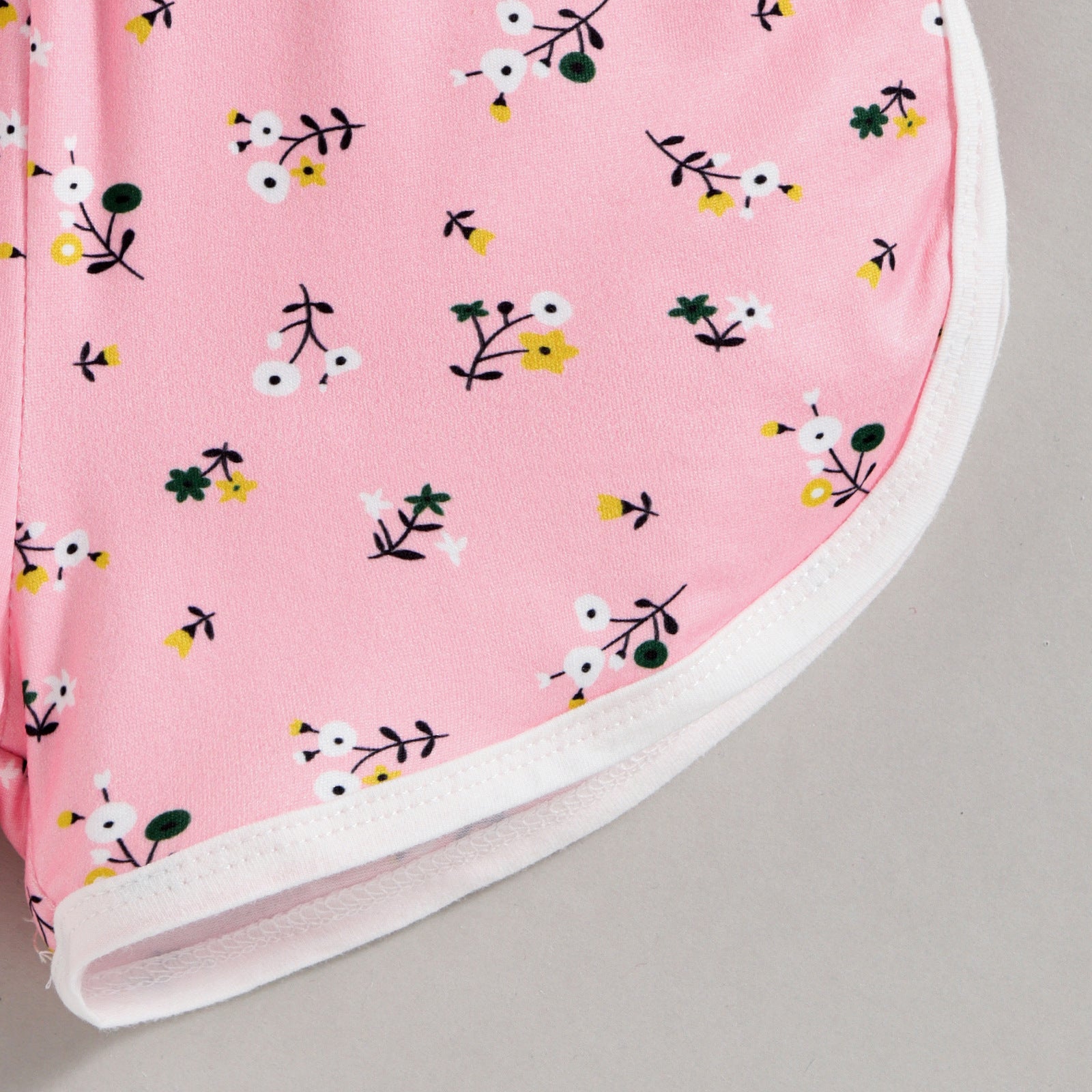 Children's Fashion Printing Strap Jumpsuit