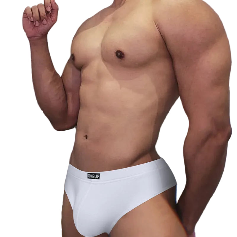 Underwear Breathable Plus Size Solid Color Low Waist