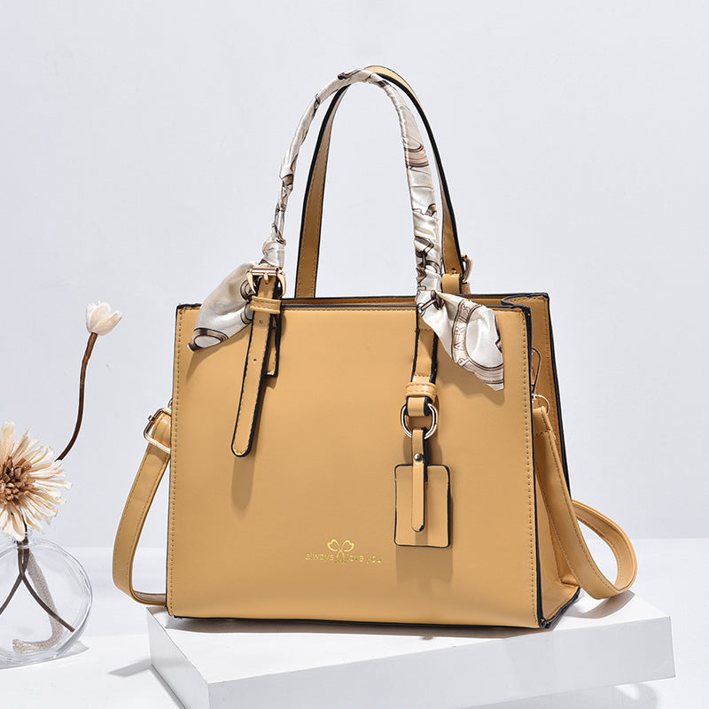 Ladies Fashion Simple Casual One-shoulder Portable Messenger Bag