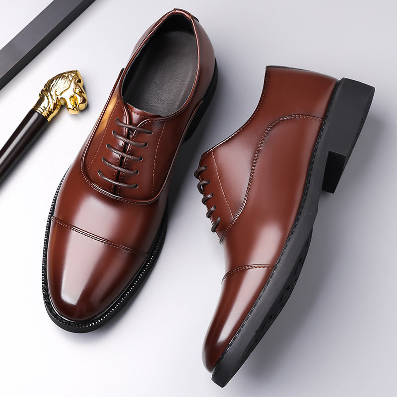Business Oxford leather formal shoe