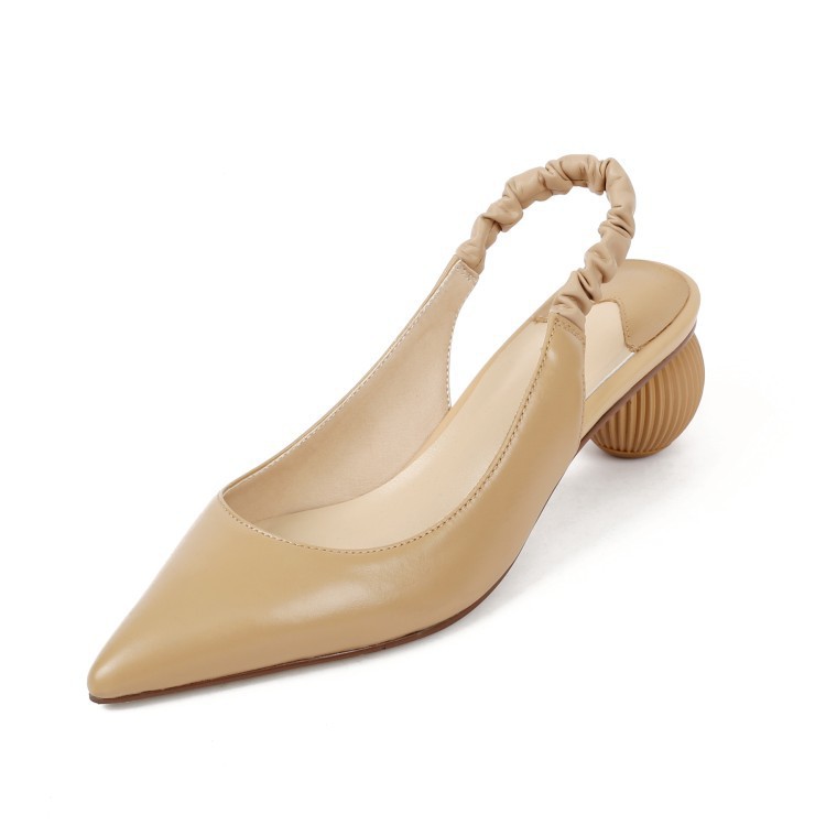 spherical heel heels