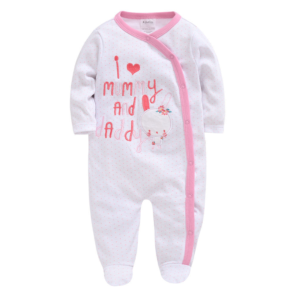 Cartoon baby jumpsuit