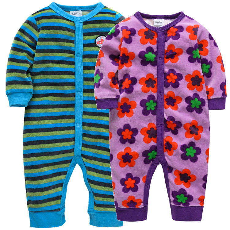 Spring And Autumn Warm Baby Long Sleeve Bodysuit