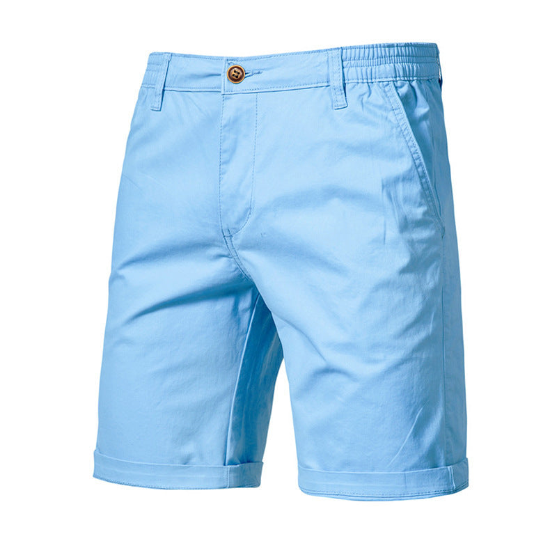 Summer Cotton Casual Solid Color Sports Shorts