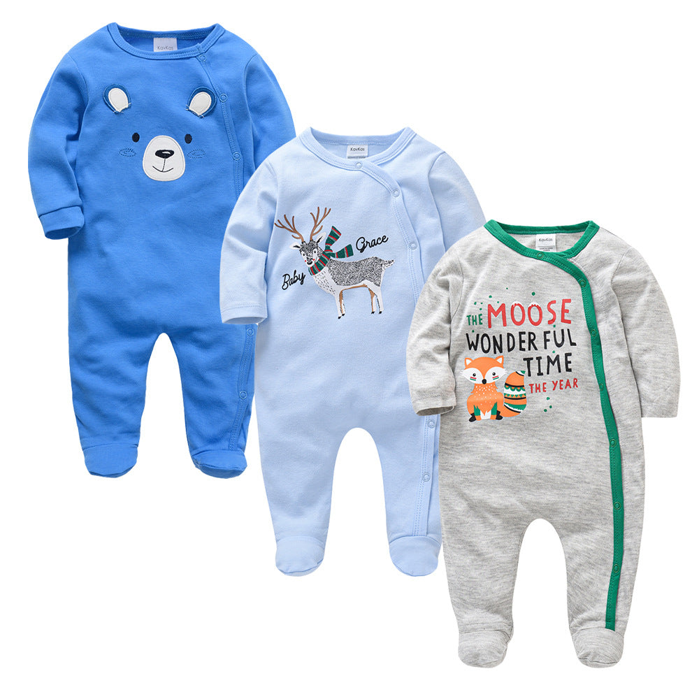 Spring and Autumn New Cartoon One-piece Long Sleeve