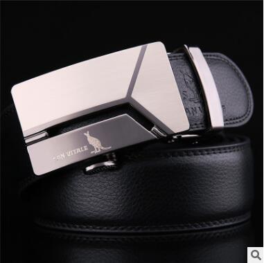 Fashionable And Minimalist Men's Leather Belt