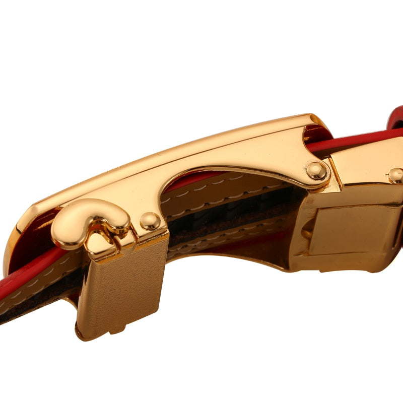 Automatic buckle casual all-match belt