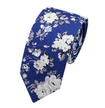 Men's Cotton Print Tie