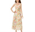 Flower Cutout Embroidered Lace Dress