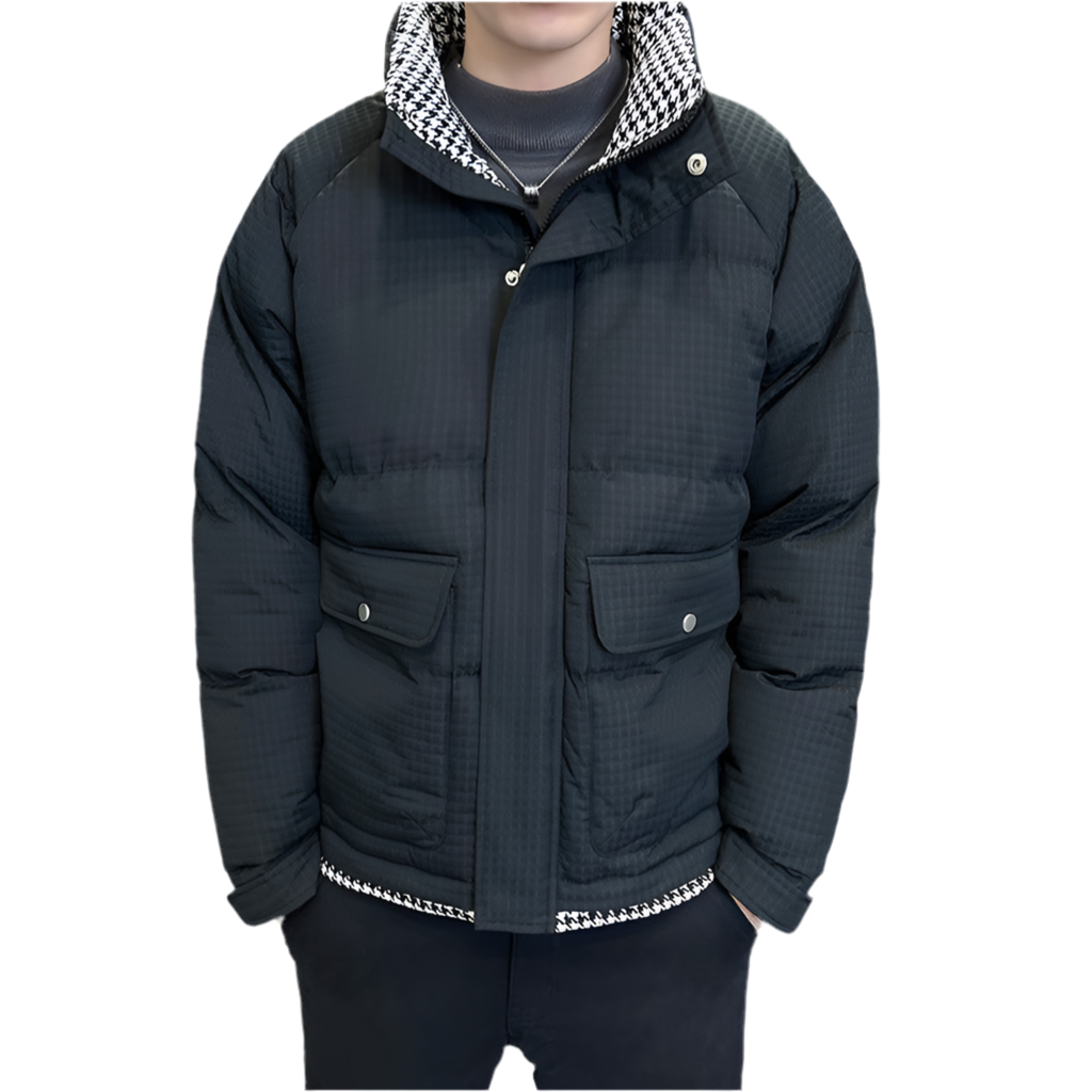 Cotton Jacket Thickening Stand Collar Bread Coat Leisure Warm