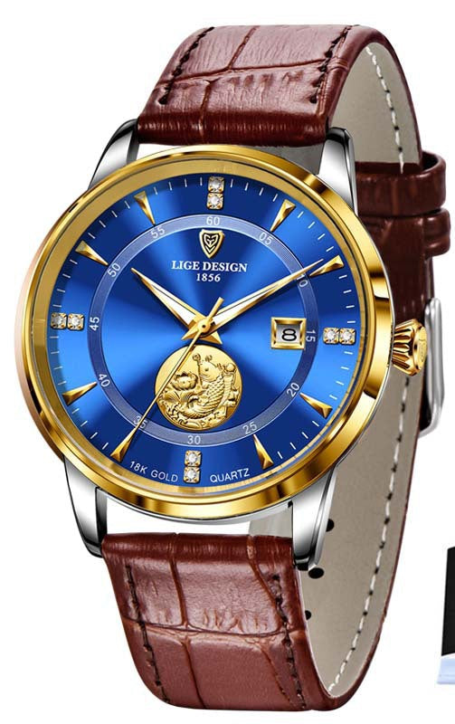 Mechanical Fish Leap Longmen Watch