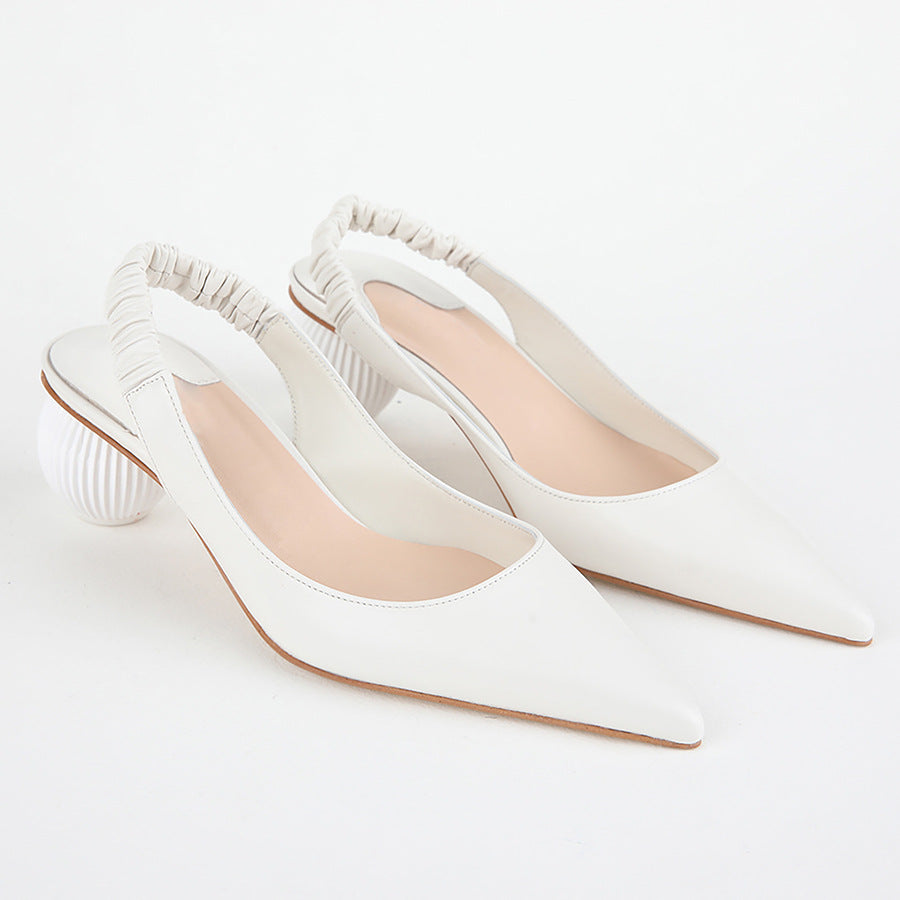 spherical heel heels