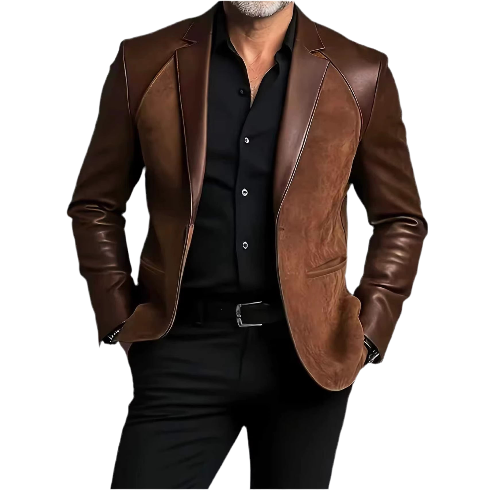 Stylish Suit-collar Coat