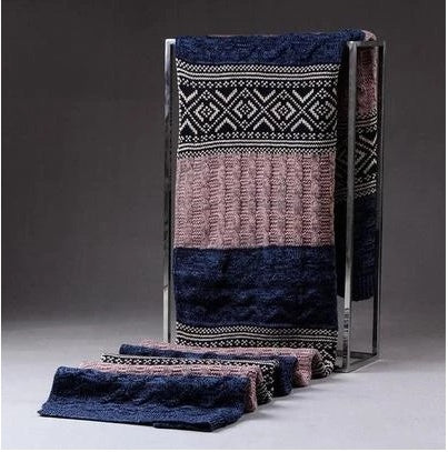 New Warm Men's Knitted Long Scarf