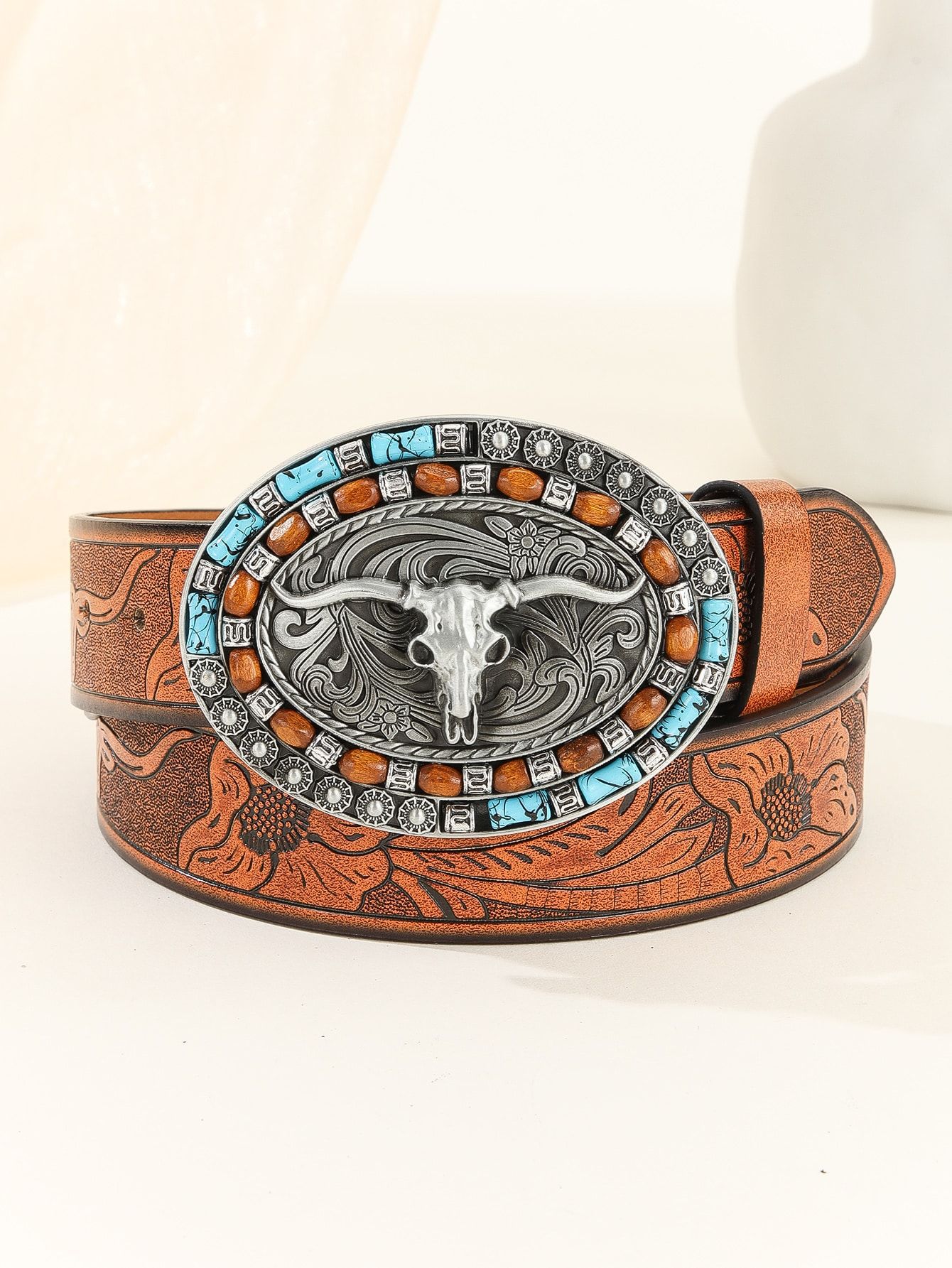 Western Denim Vintage Belt