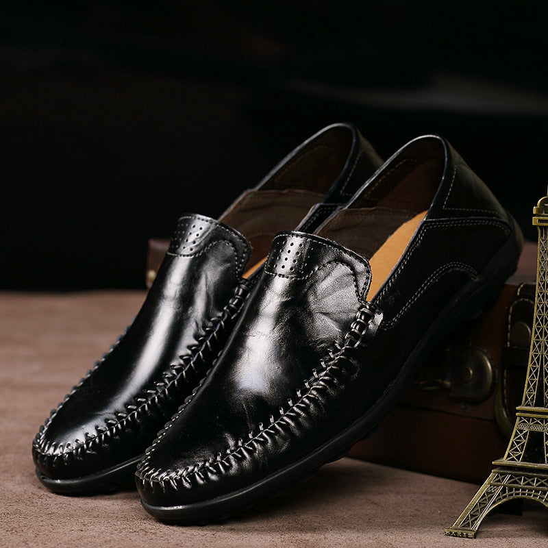 Men Leather Shoes Lightweight