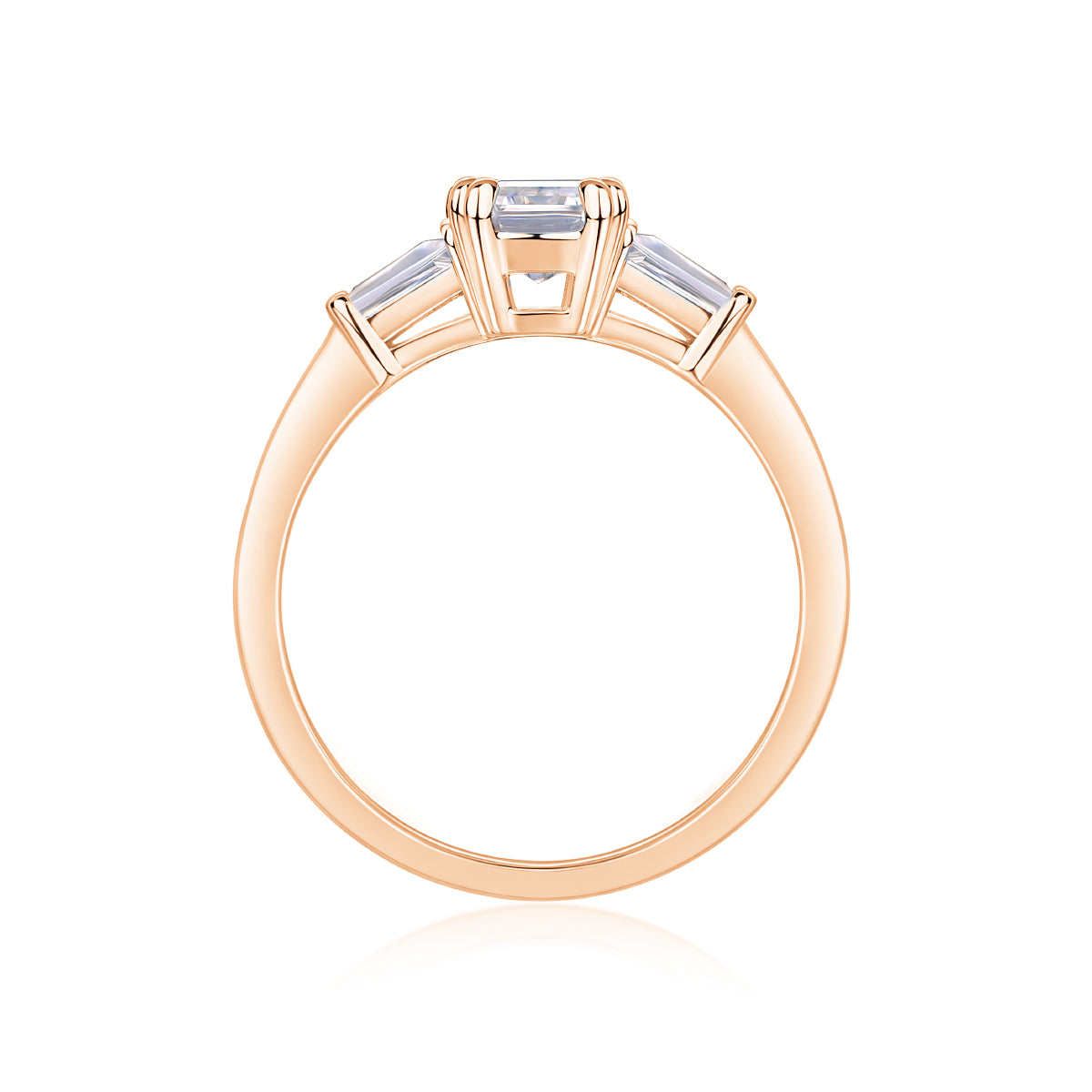 Contract - Set With Top-quality Moissanite S925 Silver And Platinum-plated Diamond Wedding Ring. The Ring Can Be Tested With A Diamond Pen In Gold And Rose Gold