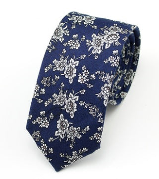 Men's Cotton Print Tie