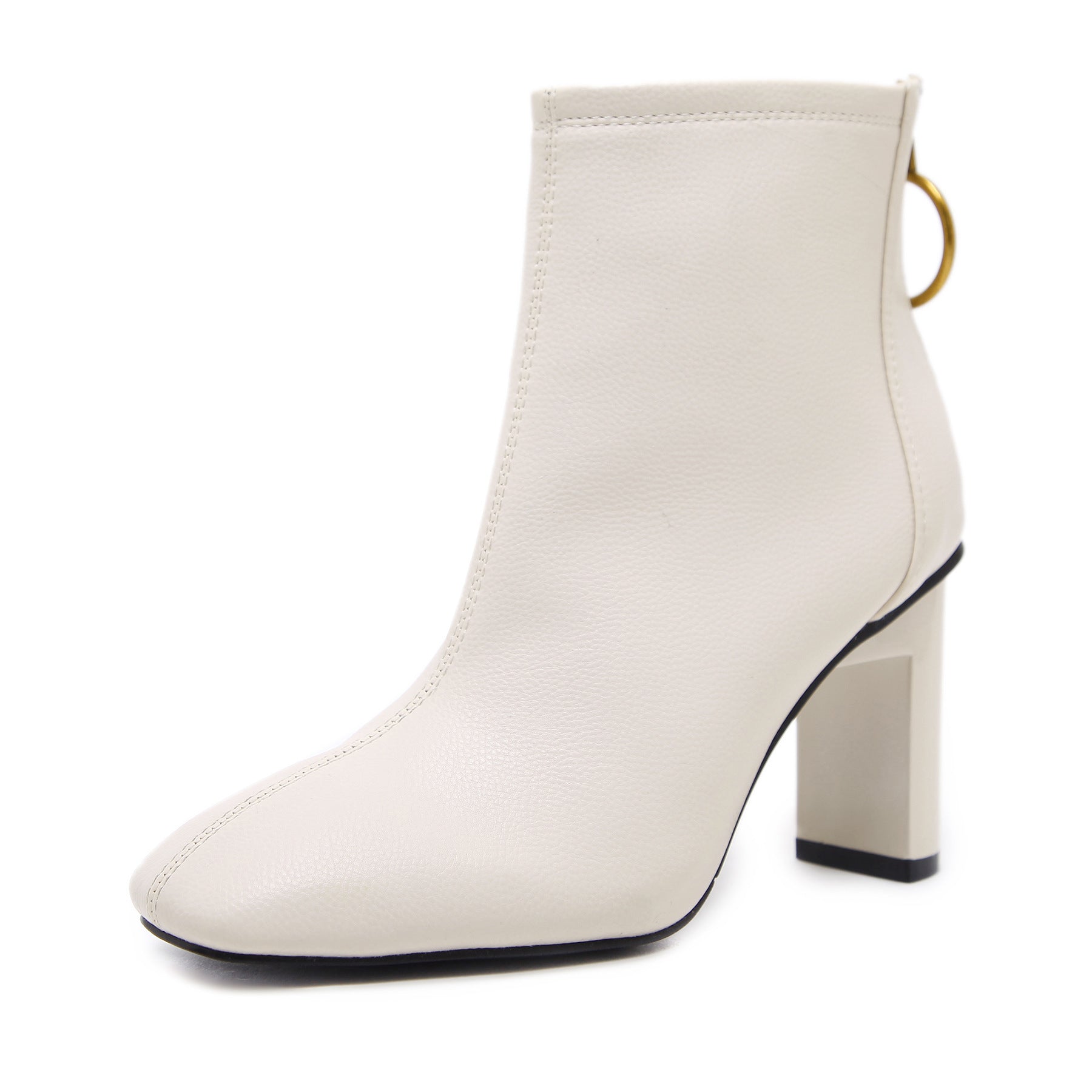 English boots children thick with square toe thin boots high heels Martin boots