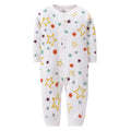 Pure cotton flat foot one-piece baby romper