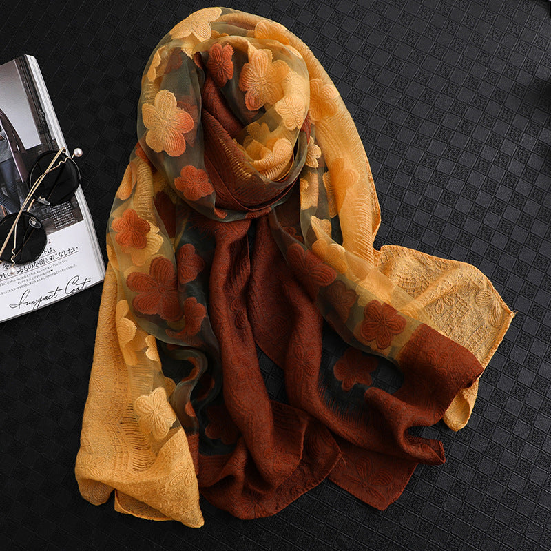 Floral  scarf